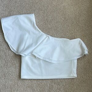 HYFVE White Off-Shoulder Blouse